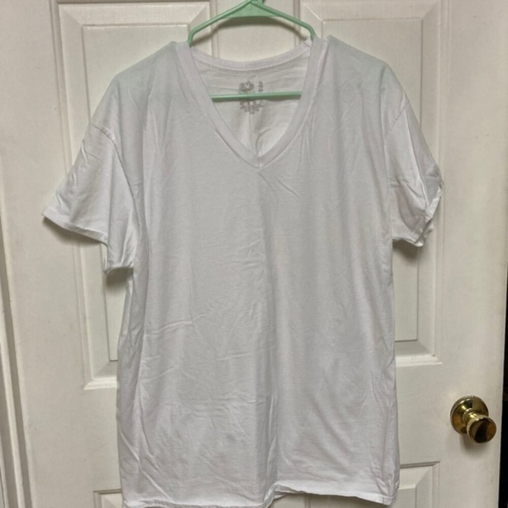 Fruit of the Loom White Crew Neck T-Shirt (3)